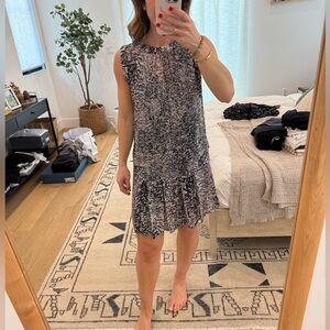 Rebecca Taylor Elegant Black and White Women's Dress